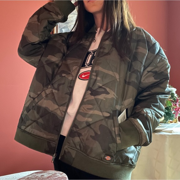 Dickies Jackets & Coats Nwt Dickies Womens Quilted Bomber Jacket